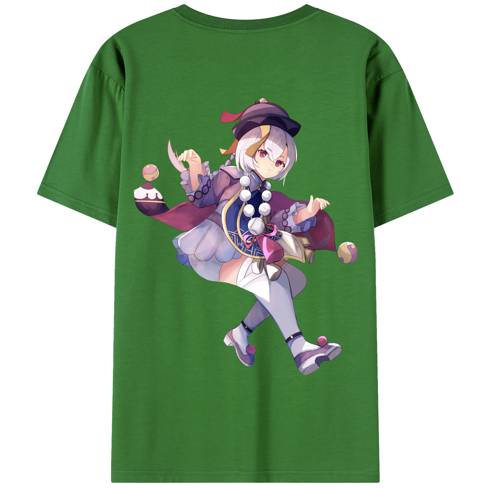 げんし神 七七 なな  genshin Nana レディース半袖Tシャツ(バックプリント)